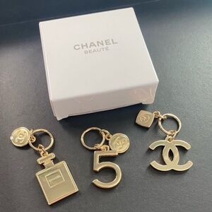 Set of 3 Chanel charms NWOT